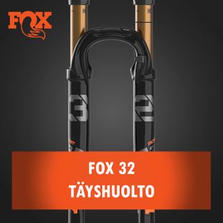 Fox 32 joustokeulan täyshuolto